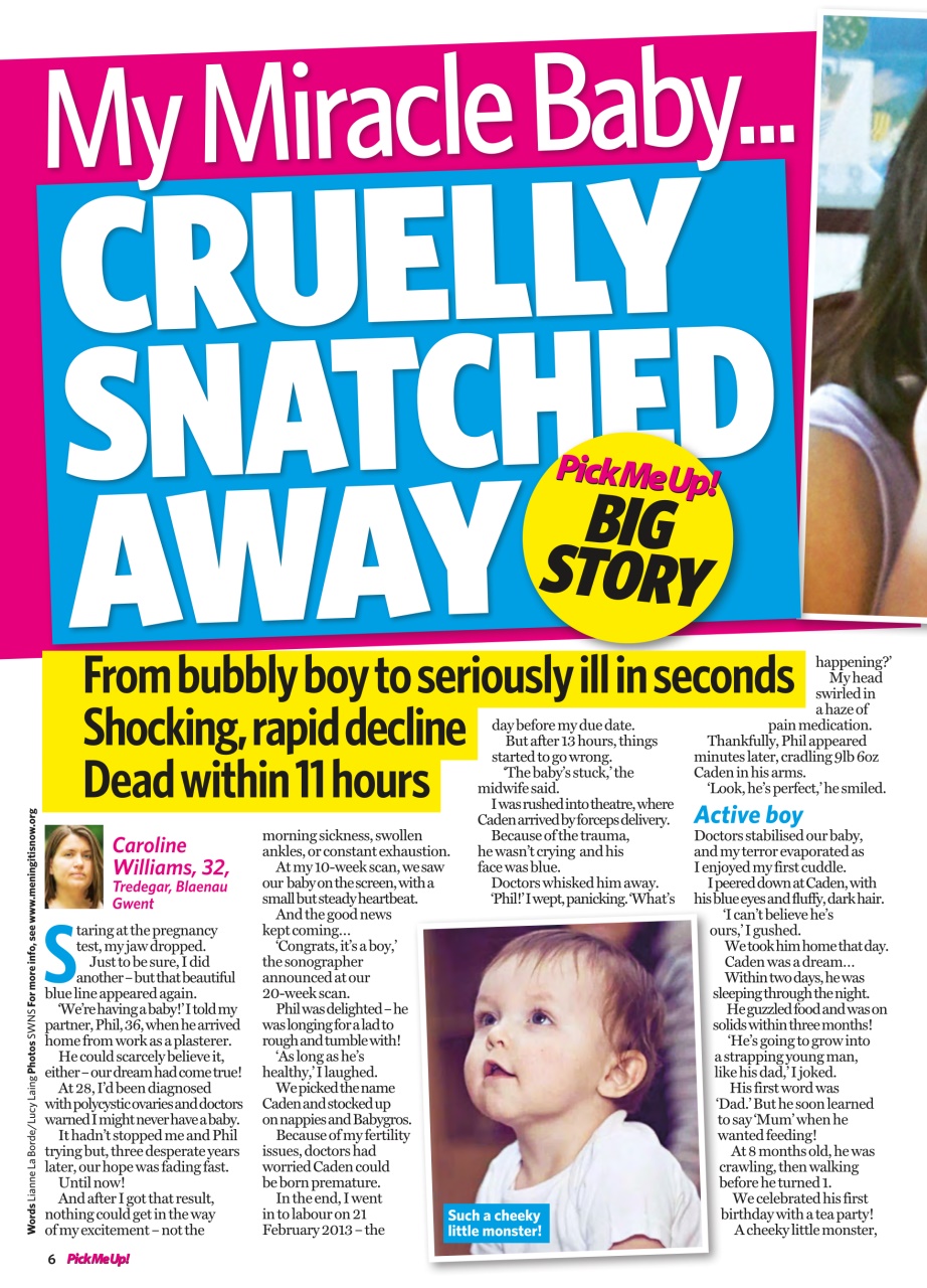 Pick Me Up Preview Pages