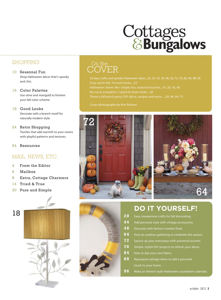 Cottages and Bungalows Preview Pages