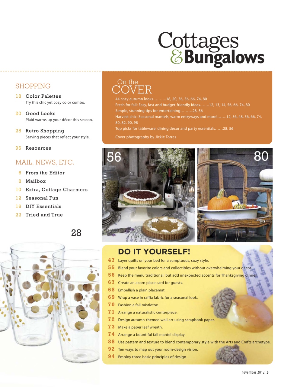 Cottages and Bungalows Preview Pages