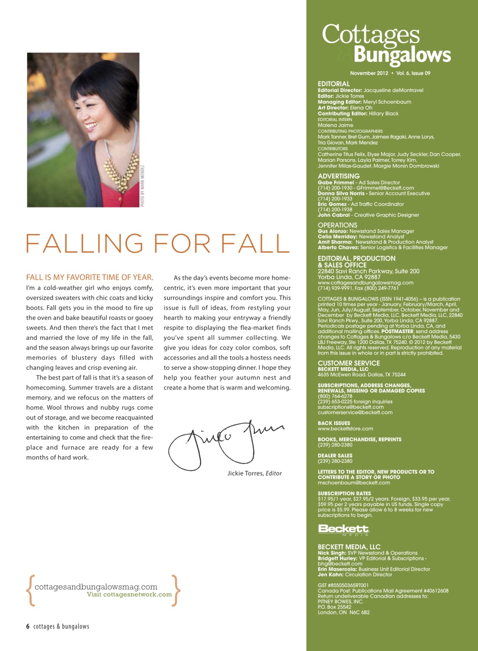 Cottages and Bungalows Preview Pages