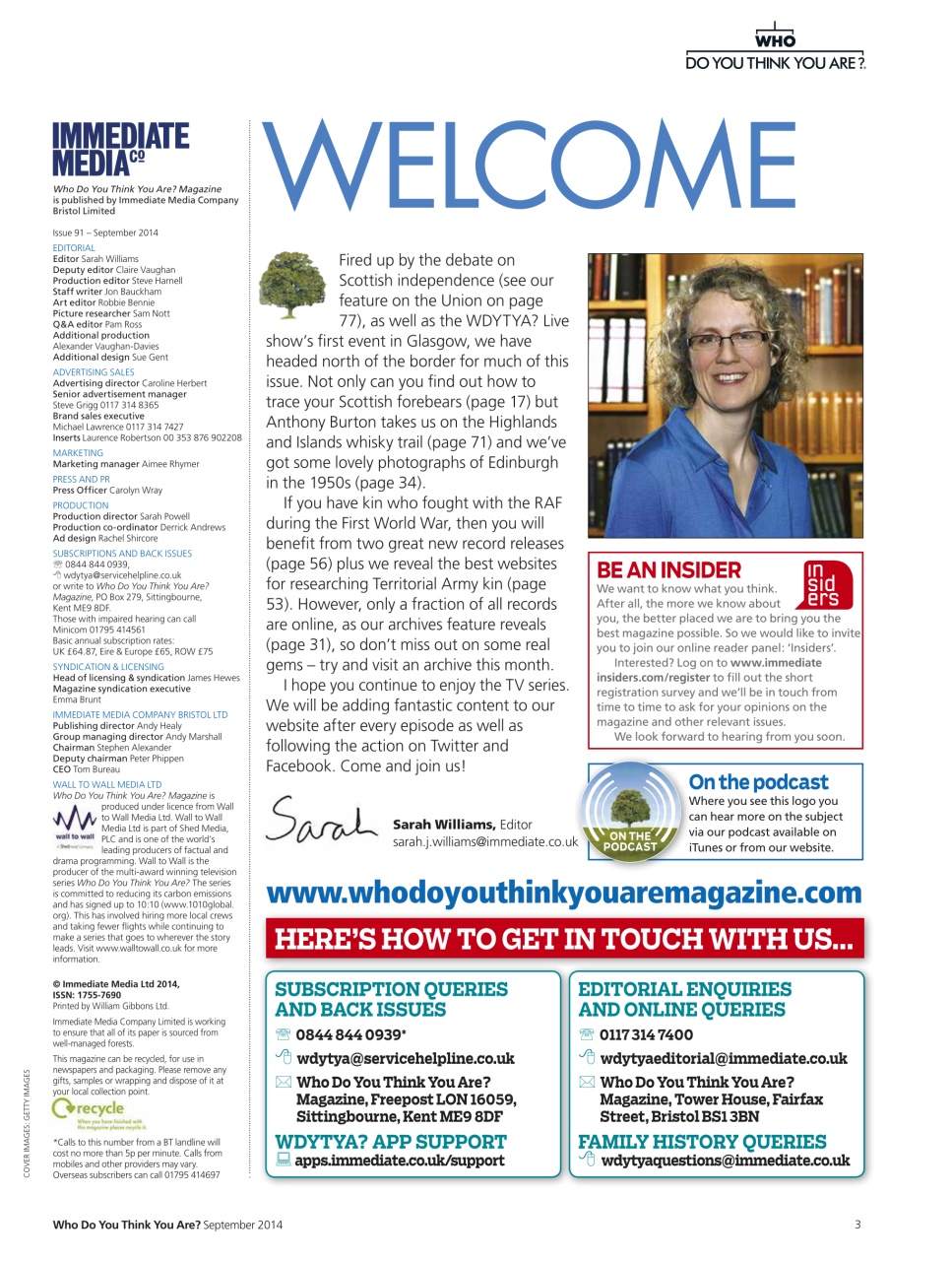 Who Do You Think You Are? Preview Pages