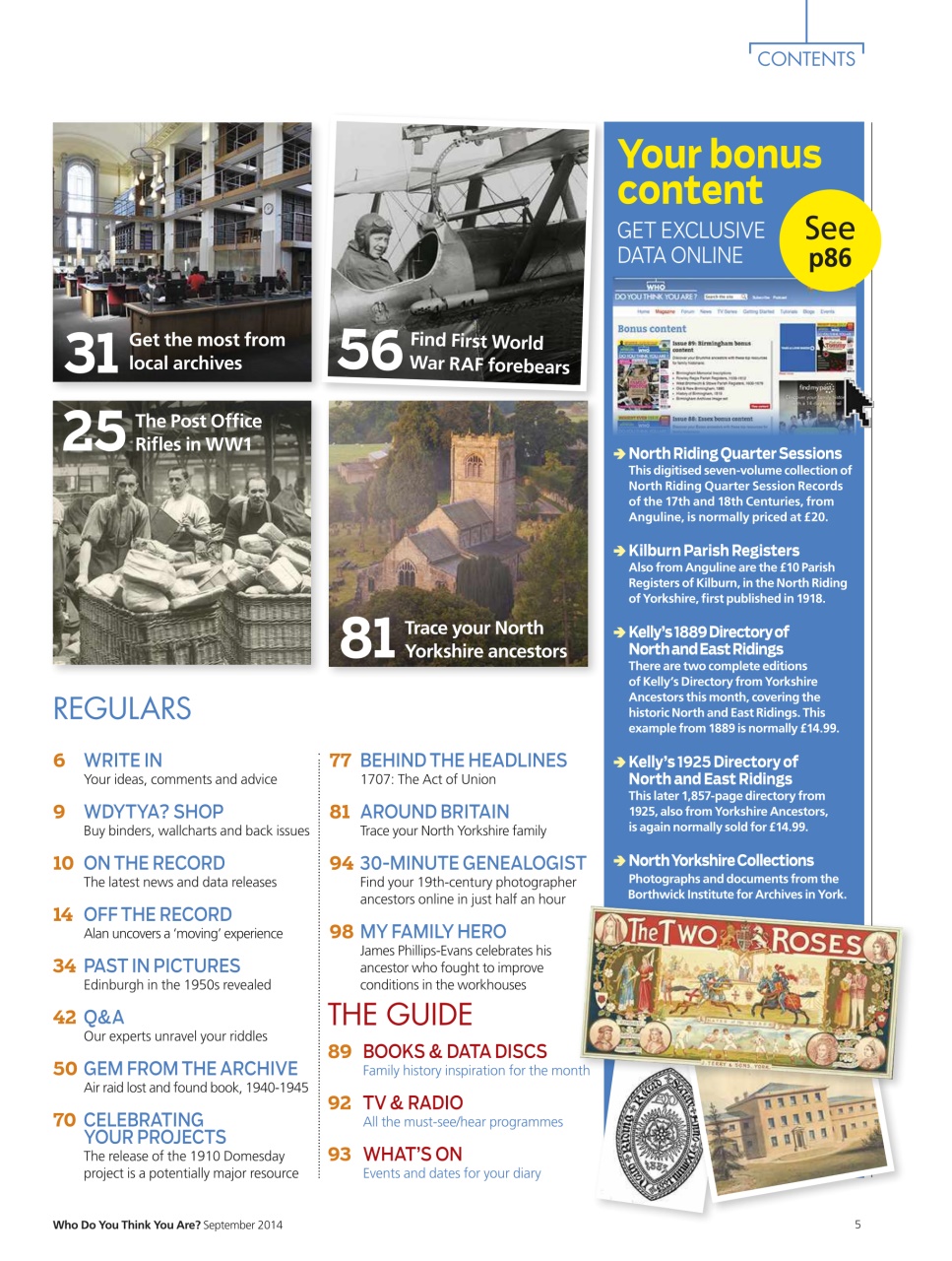 Who Do You Think You Are? Preview Pages