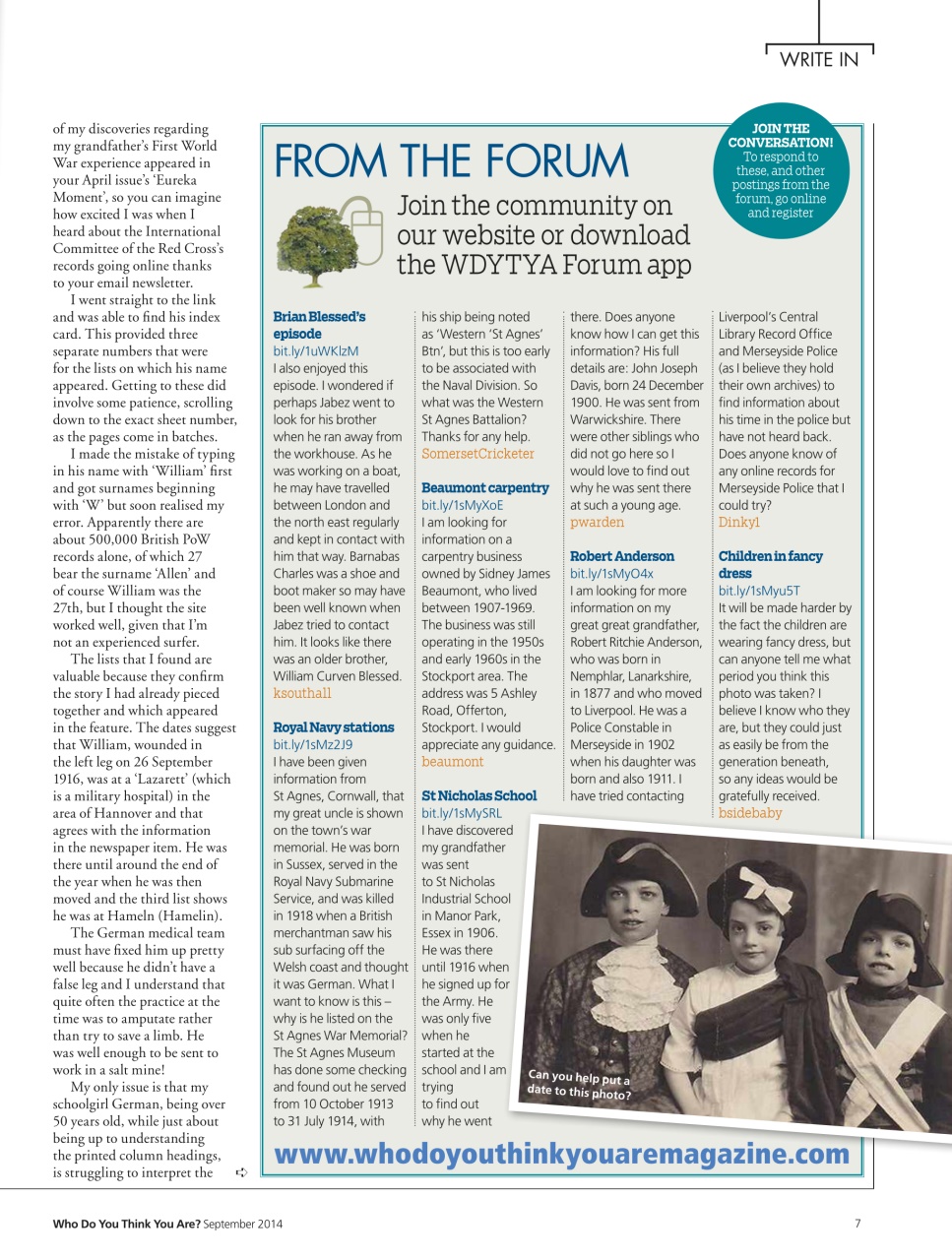 Who Do You Think You Are? Preview Pages