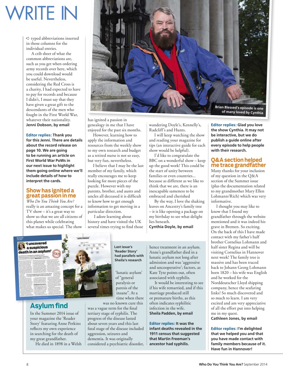 Who Do You Think You Are? Preview Pages