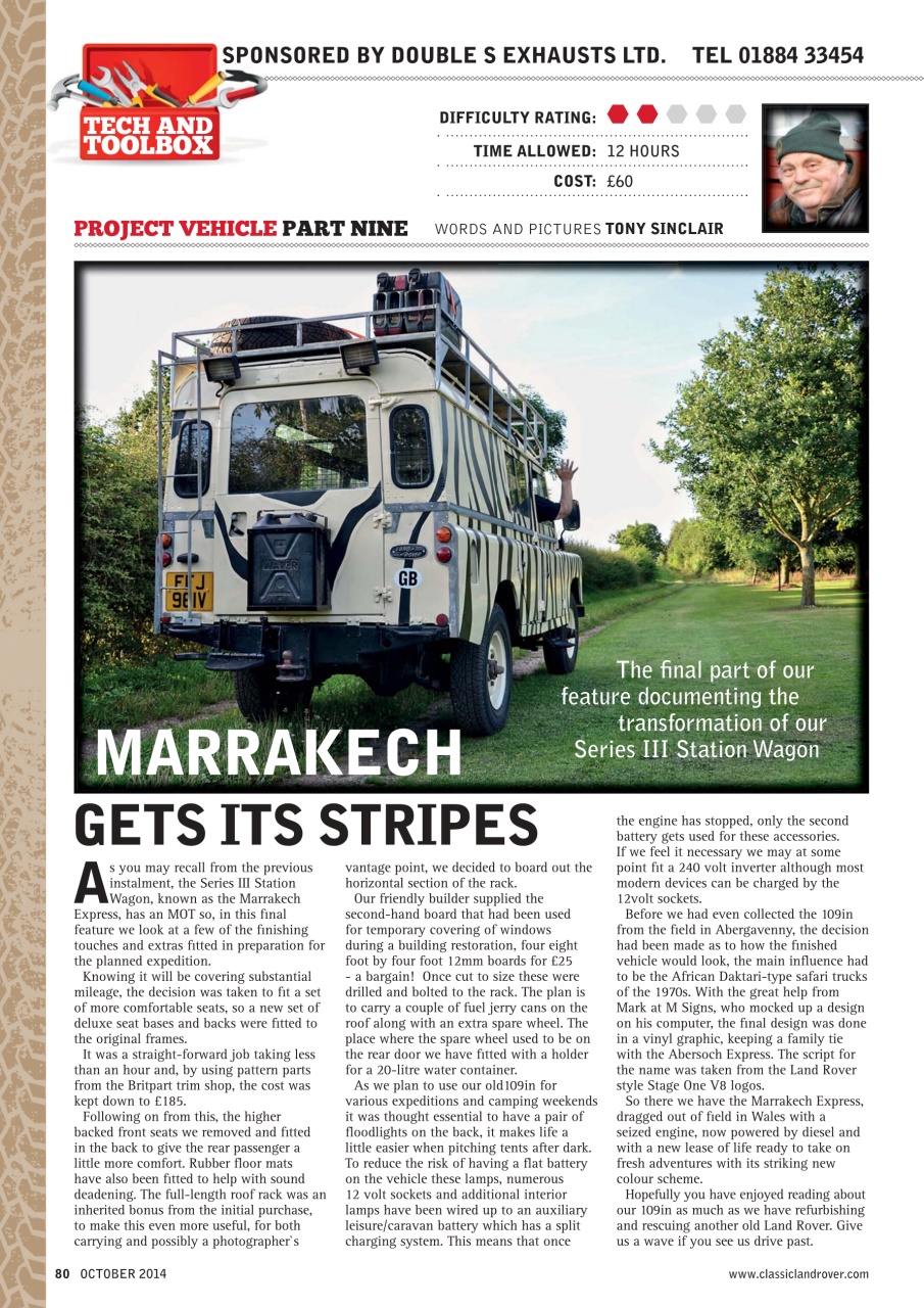 Classic Land Rover Magazine Preview Pages