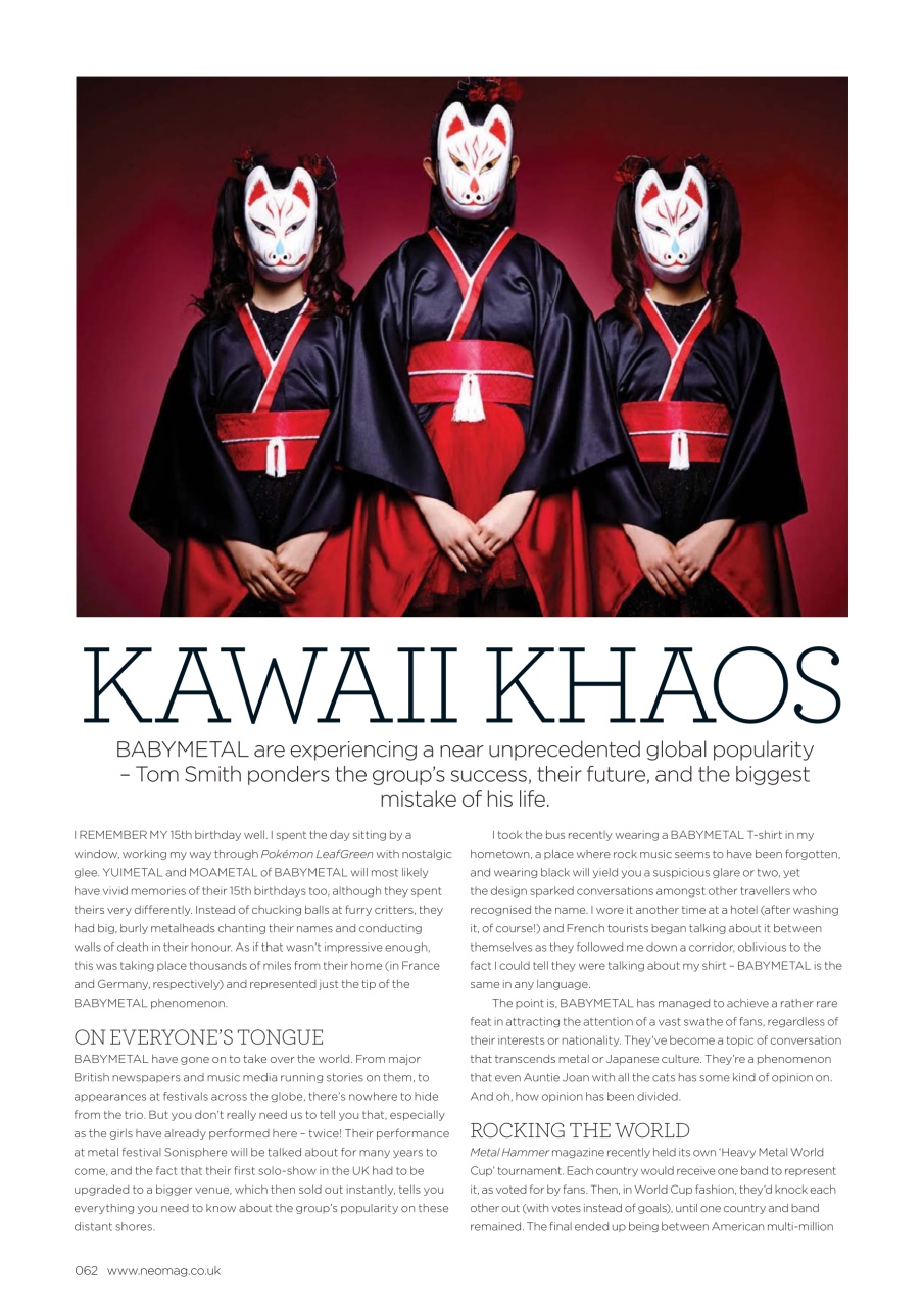 NEO Magazine Preview Pages