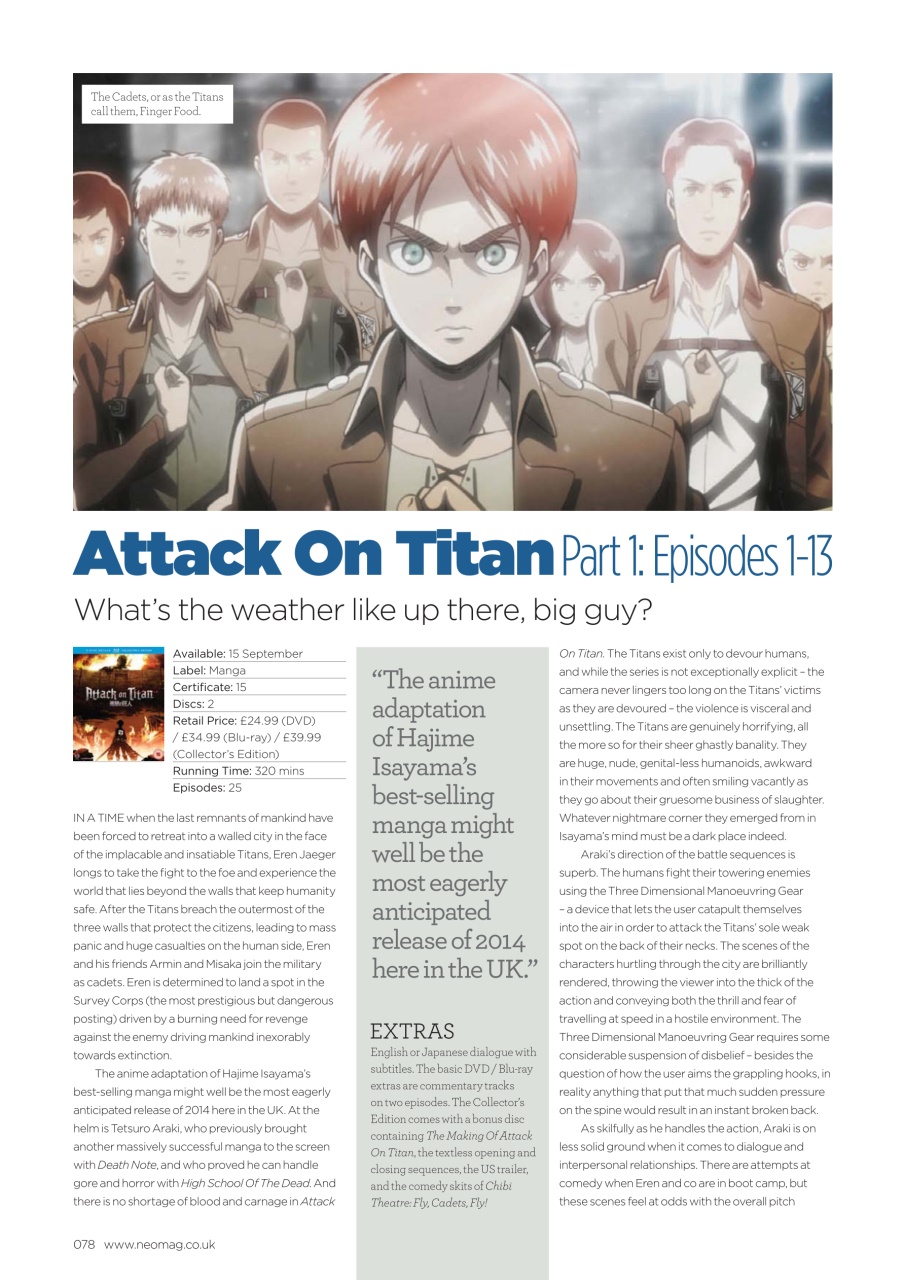 NEO Magazine Preview Pages