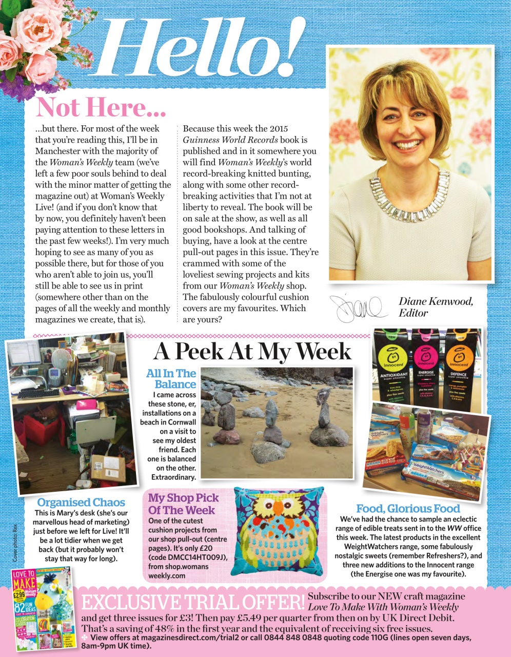 Woman's Weekly Preview Pages