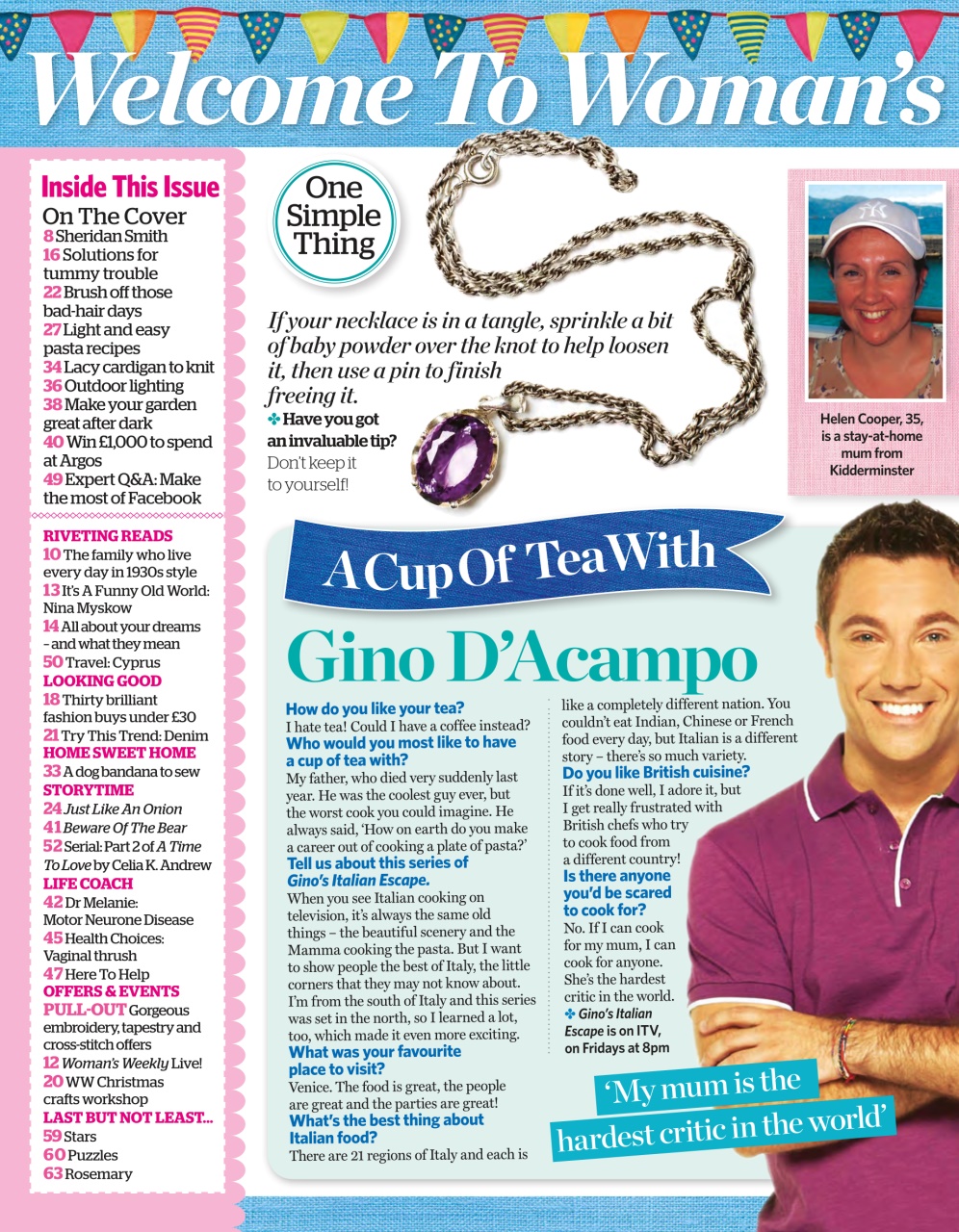 Woman's Weekly Preview Pages