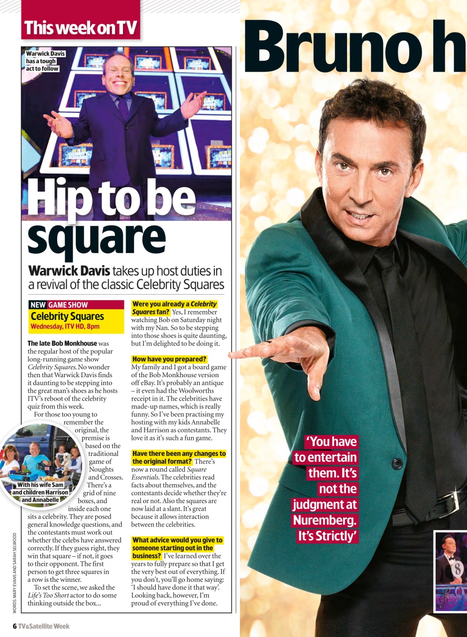 TV & Satellite Week Preview Pages