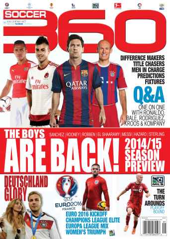 Soccer 360 issue Sept/Oct 2014