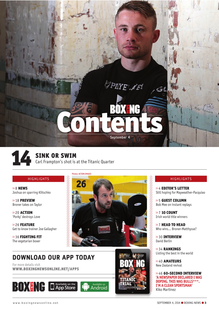 Boxing News Preview Pages