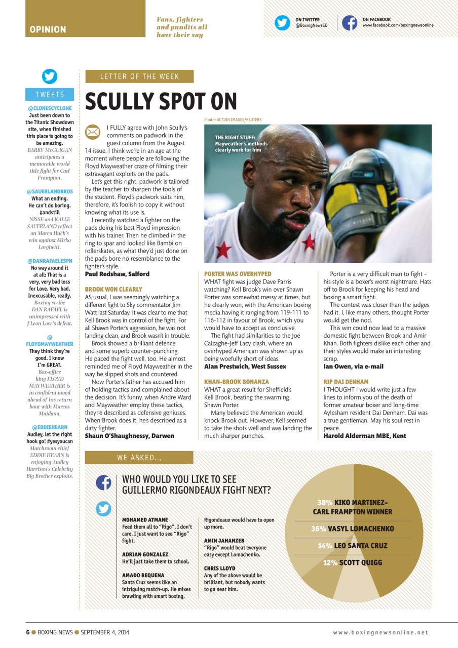 Boxing News Preview Pages