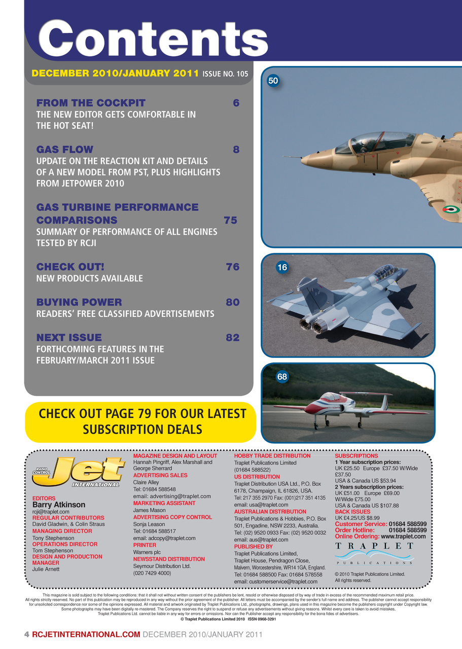 RC Jet International Preview Pages