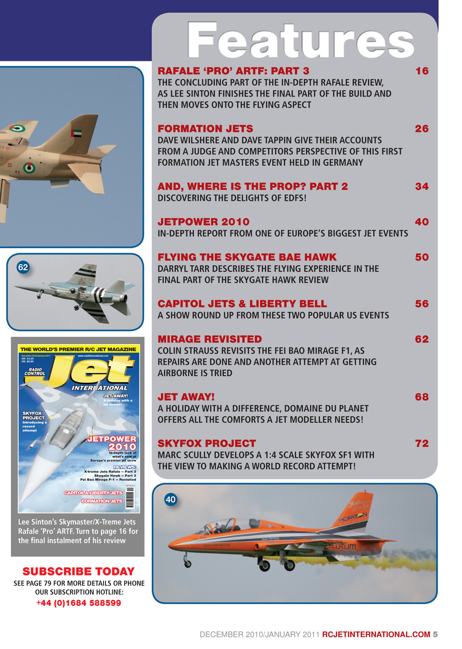 RC Jet International Preview Pages