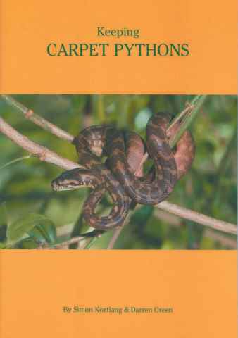 Keeping Carpet Pythons issue Keeping Carpet Pythons
