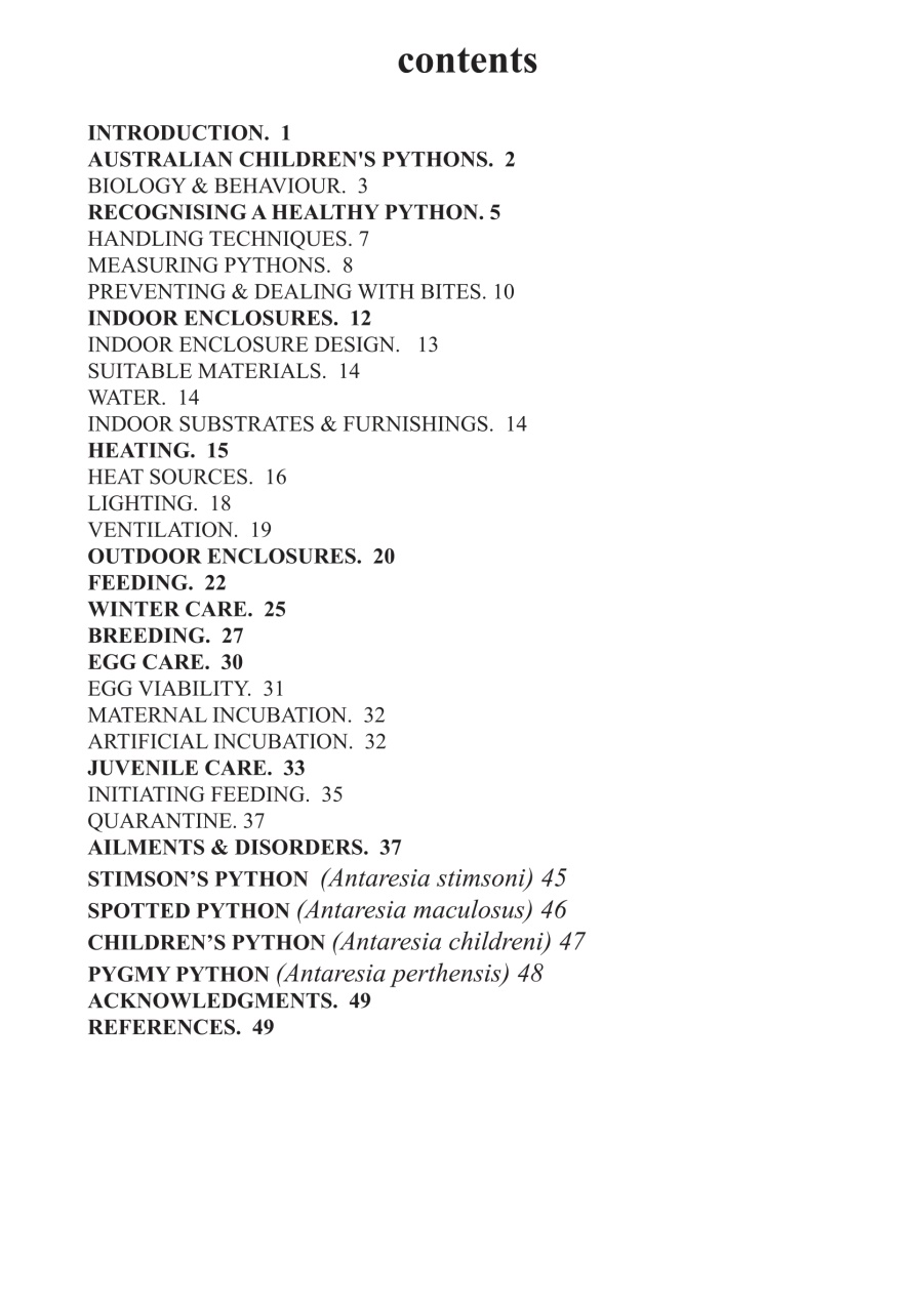 Reptile Publications Preview Pages