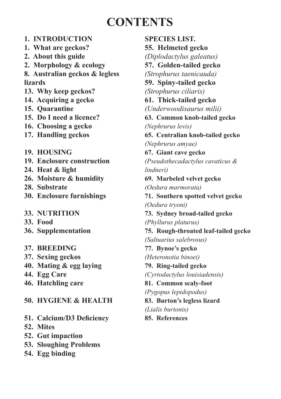 Reptile Publications Preview Pages