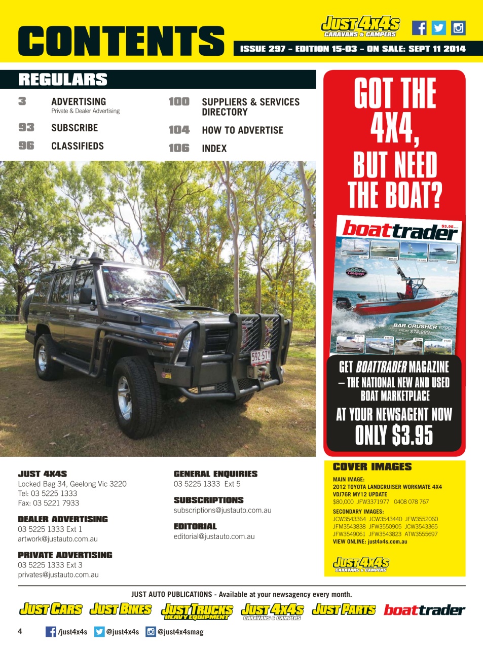 JUST 4X4S Preview Pages