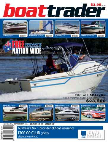 Boat Trader Australia issue Boat Trader 86