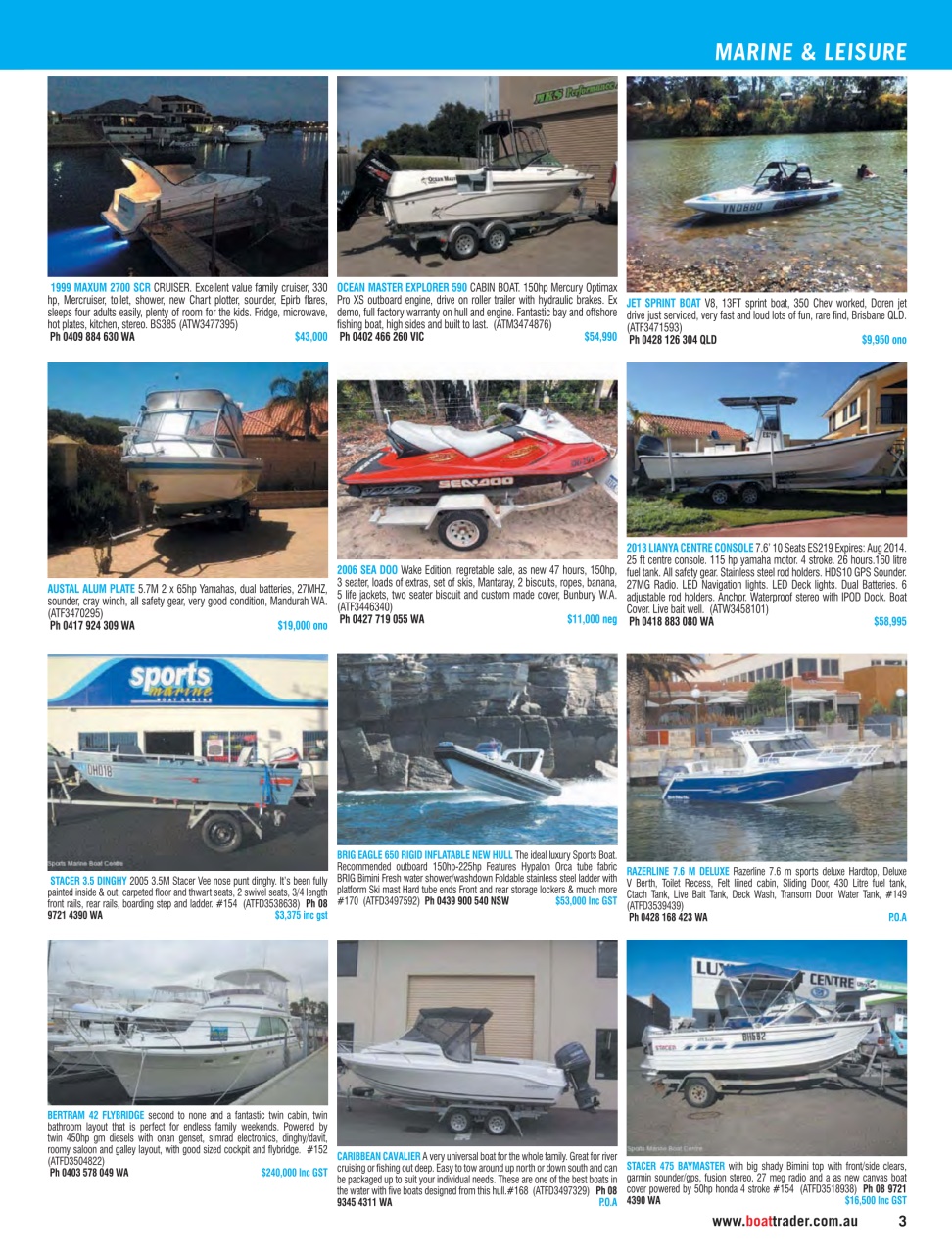 Boat Trader Australia Preview Pages