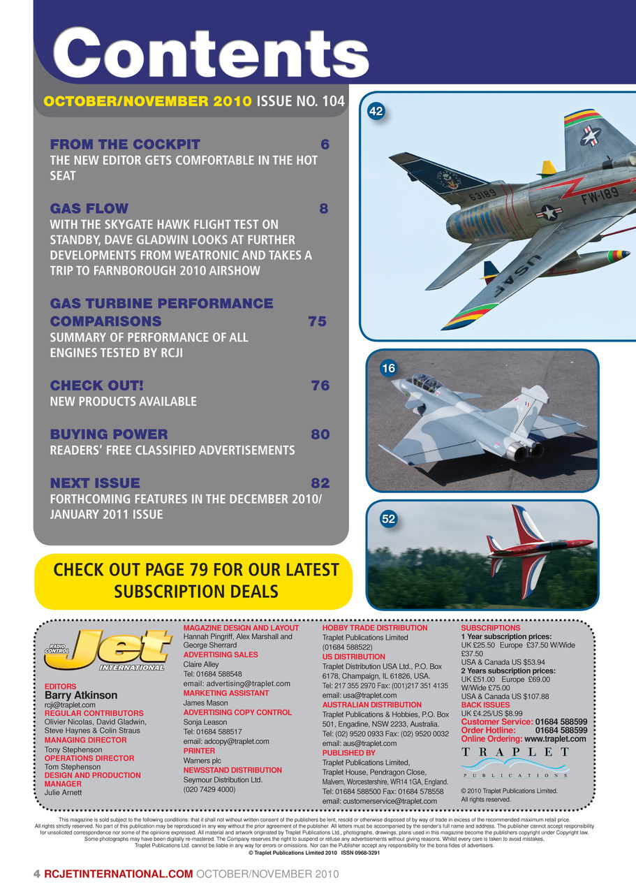 RC Jet International Preview Pages