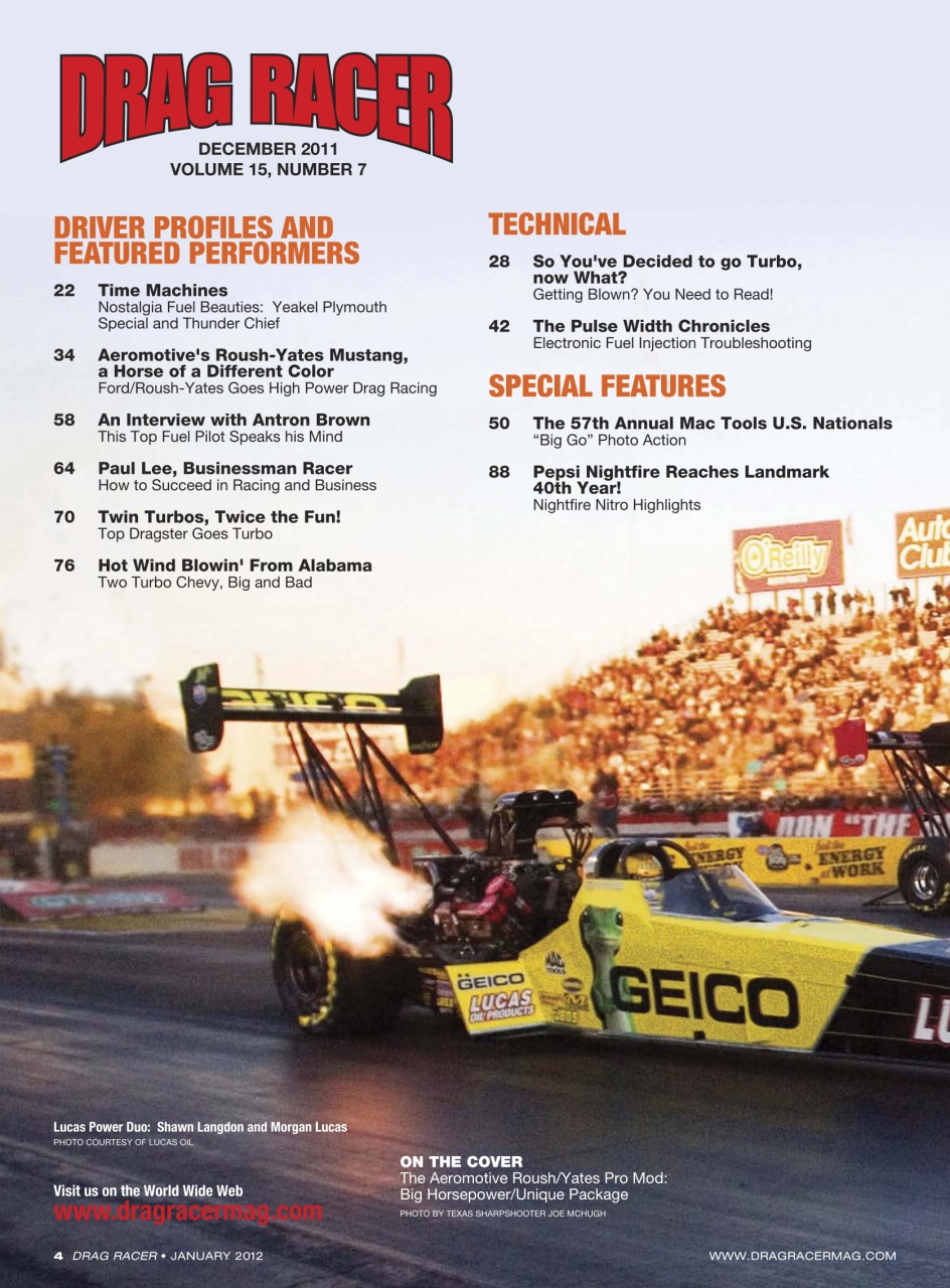 Drag Racer Preview Pages