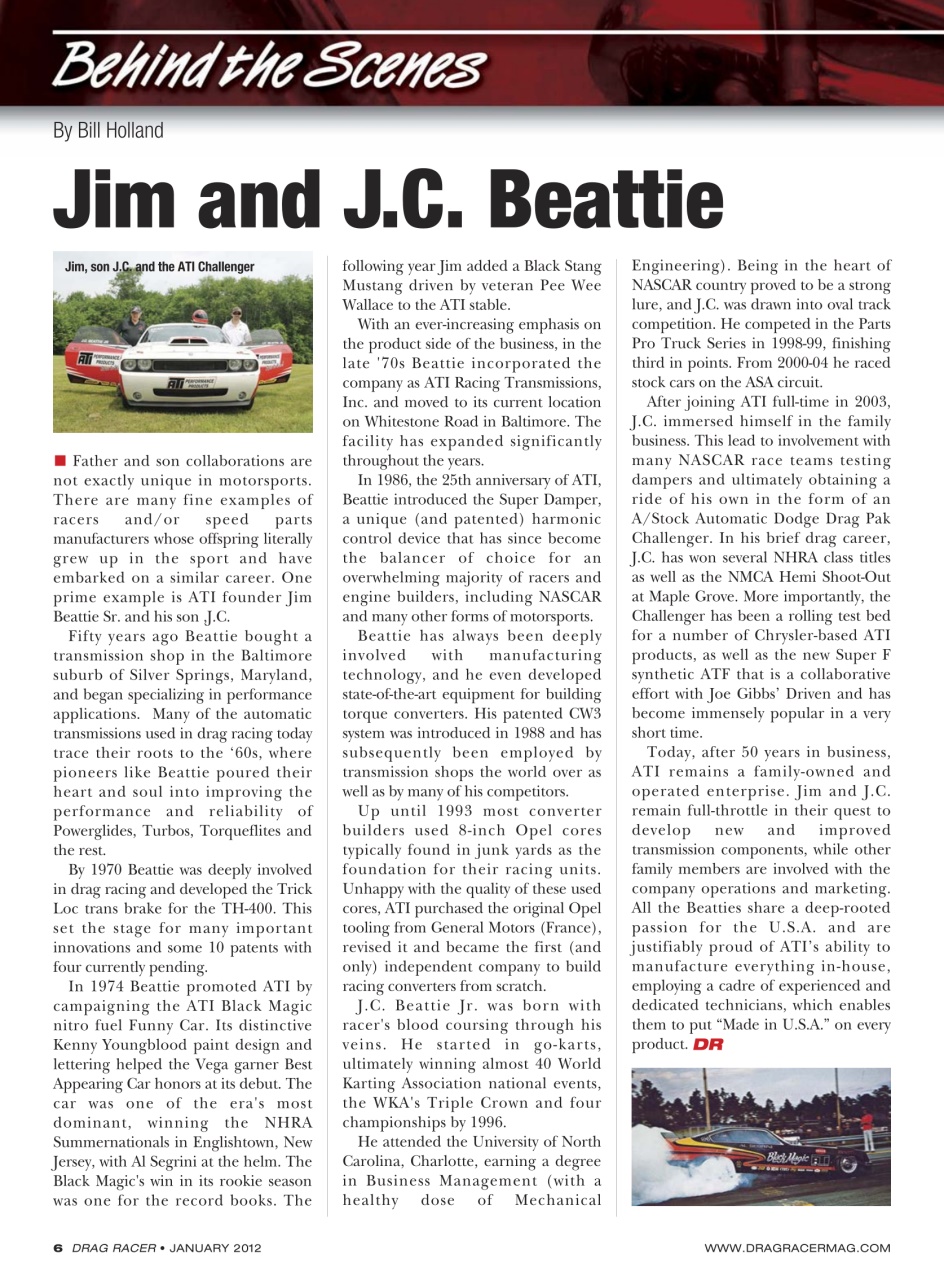 Drag Racer Preview Pages