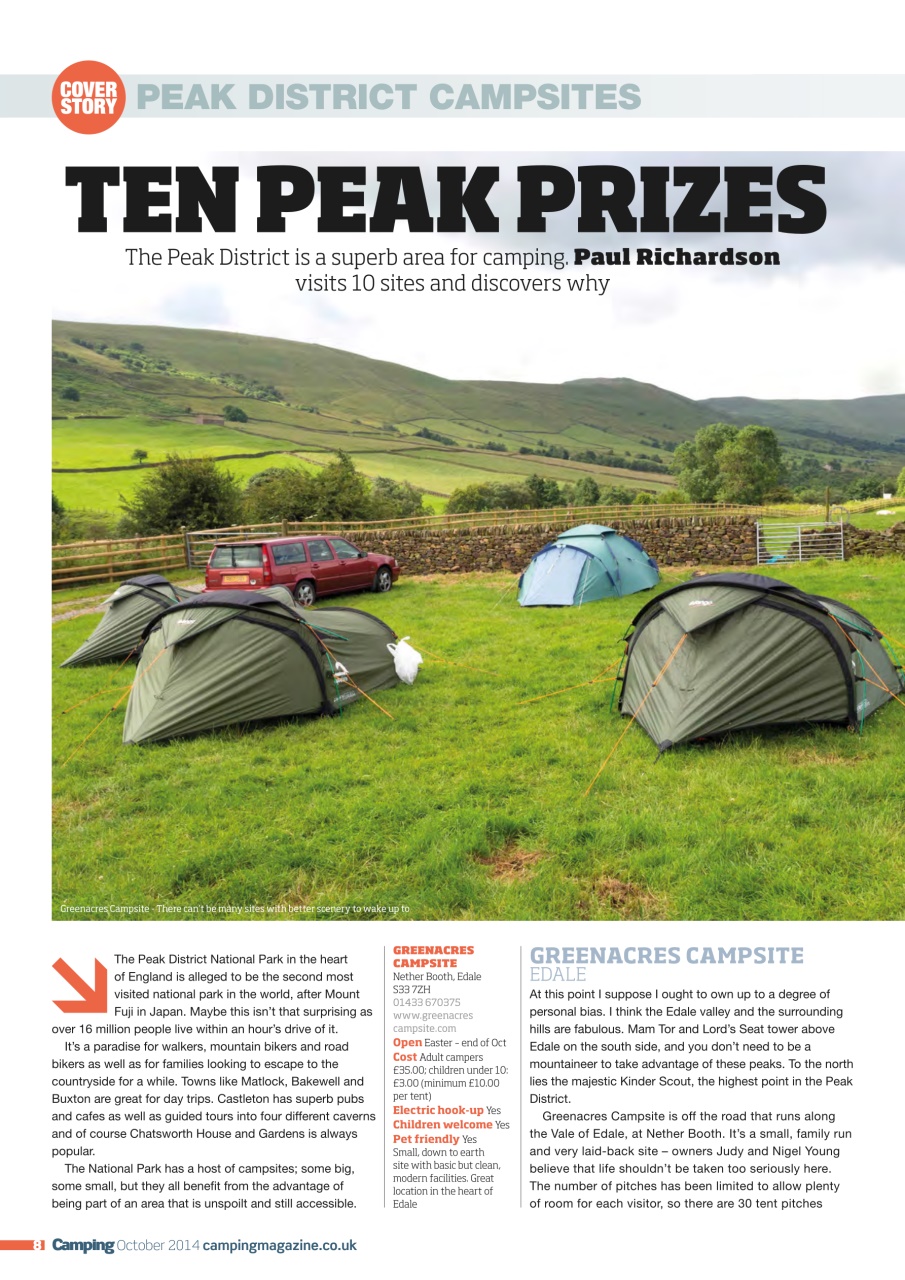 Camping Preview Pages