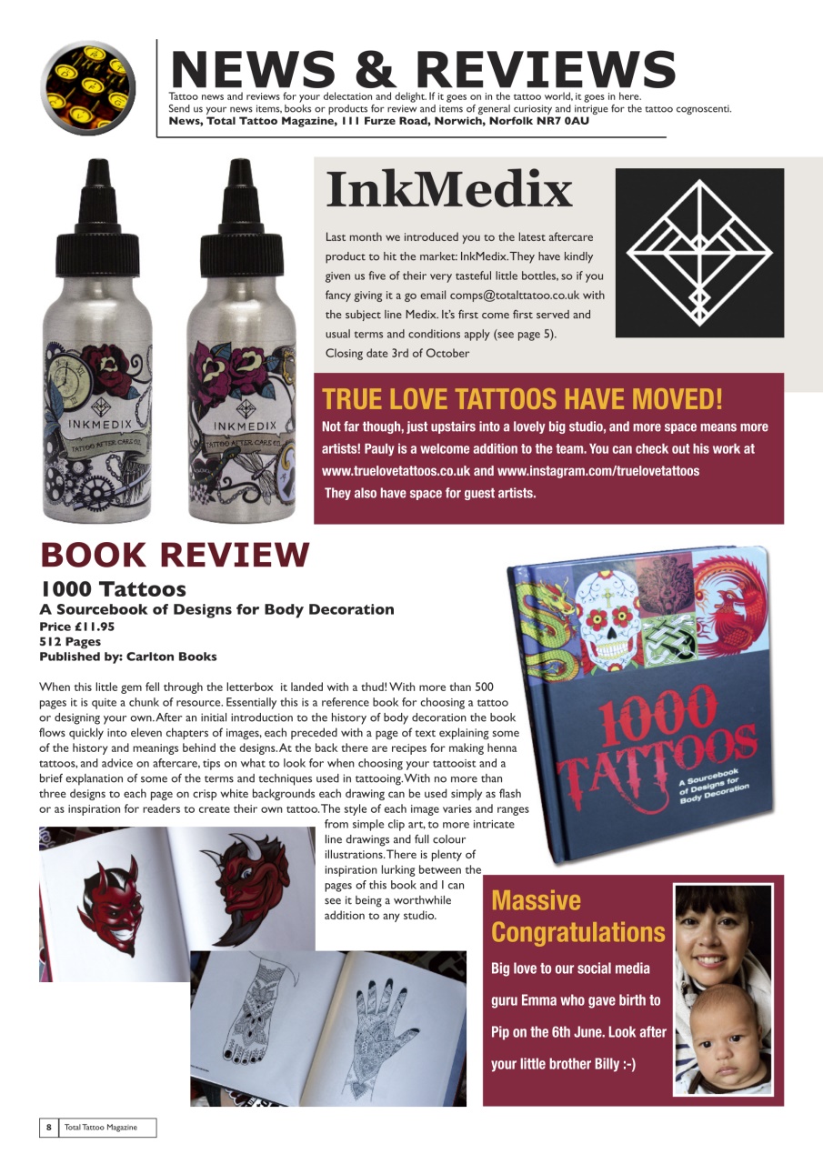 Total Tattoo Preview Pages