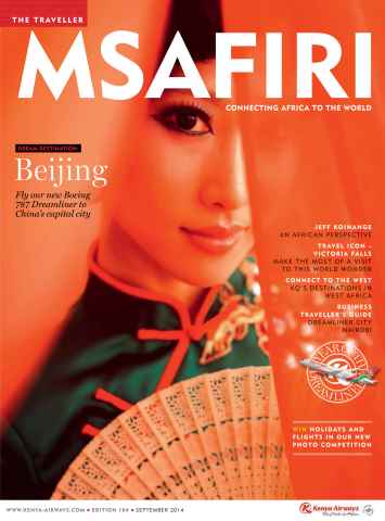 MSAFIRI – Kenya Airways Inflight issue September 2014
