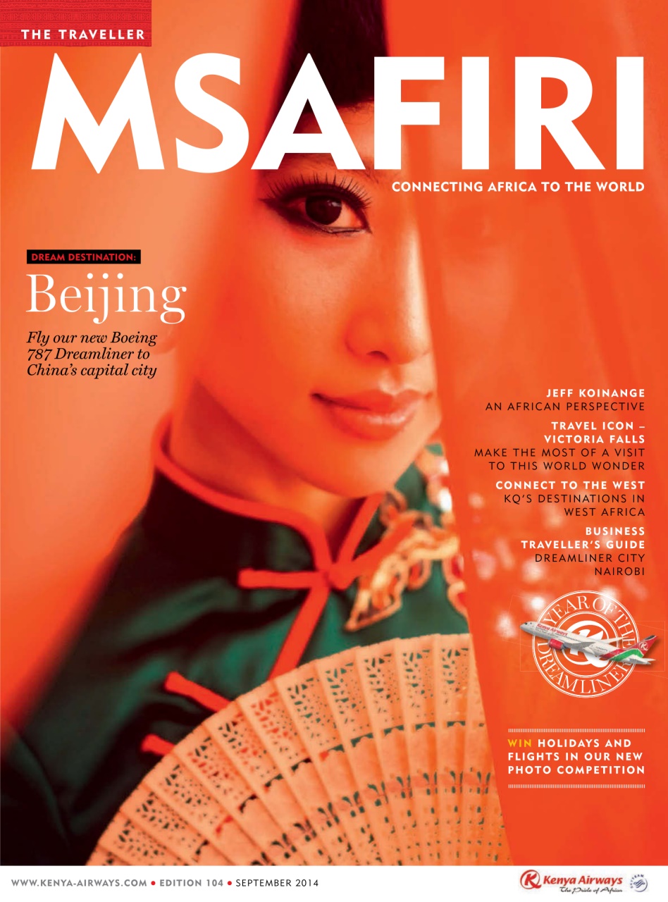 MSAFIRI – Kenya Airways Inflight Preview Pages