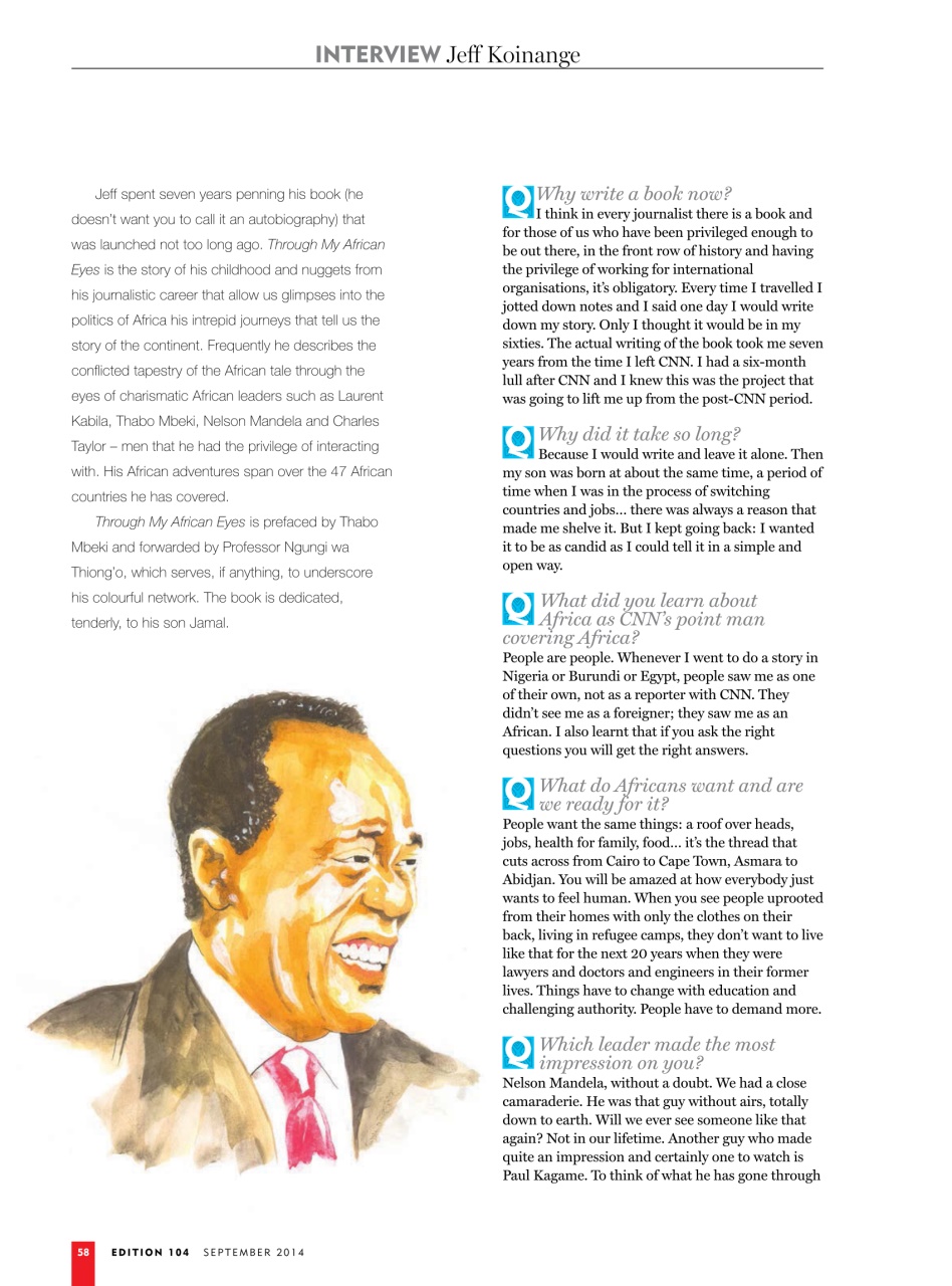 MSAFIRI – Kenya Airways Inflight Preview Pages