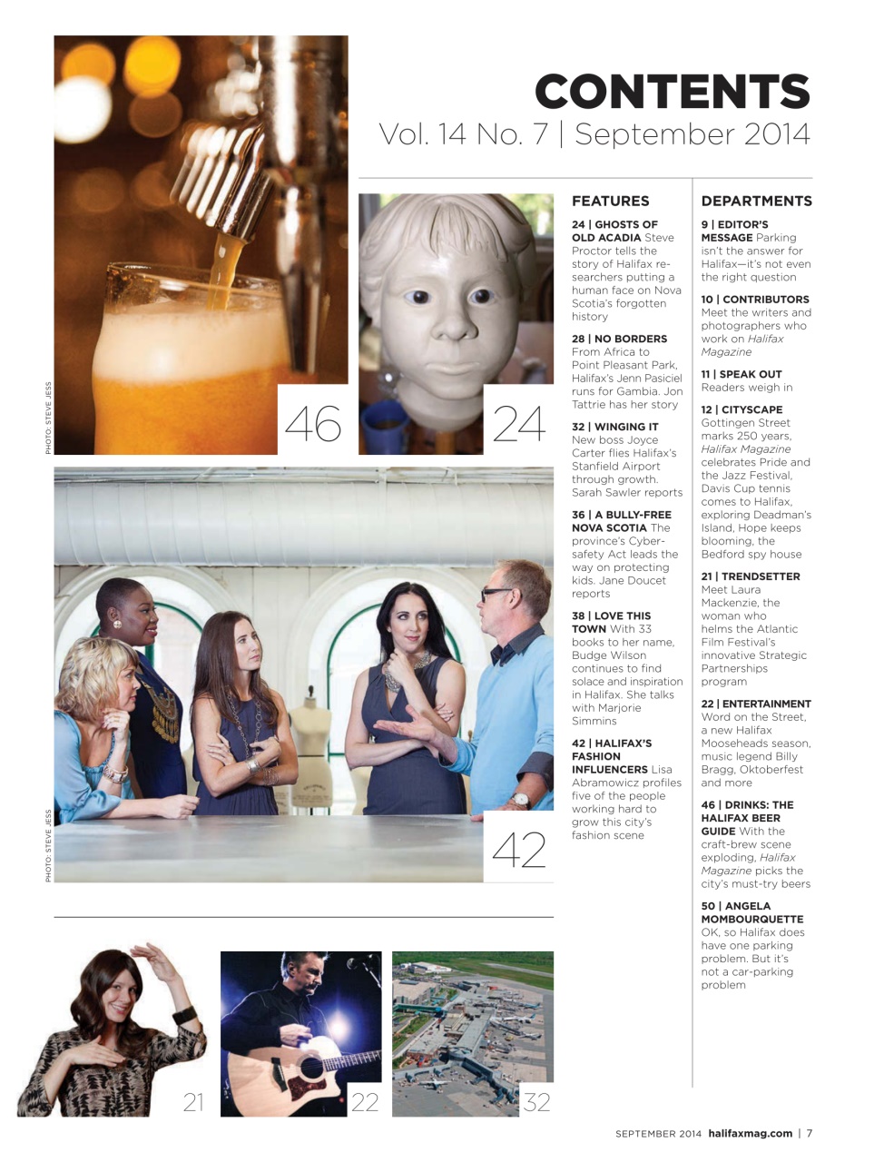 Halifax Magazine Preview Pages