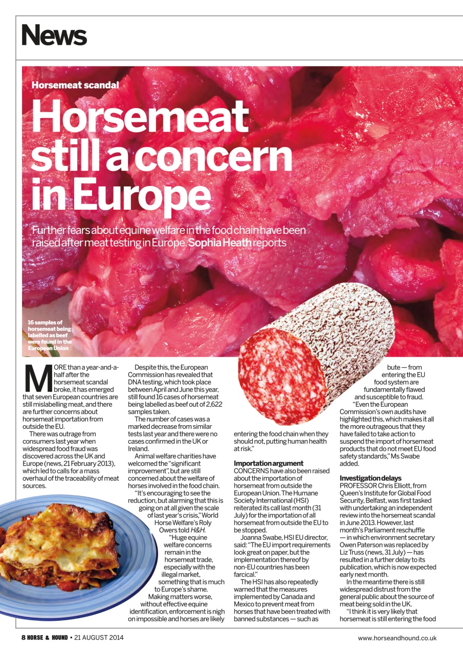 Horse & Hound Preview Pages
