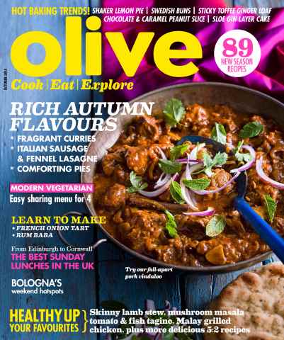 Olive Magazine issue October 2014