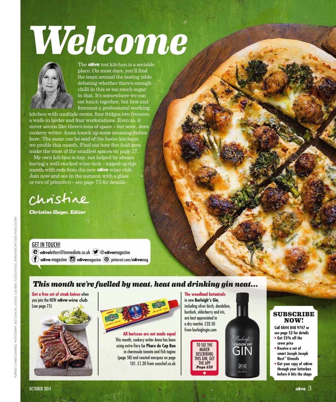 Olive Magazine Preview Pages