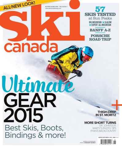 Ski Canada issue Buyer's Guide 2015