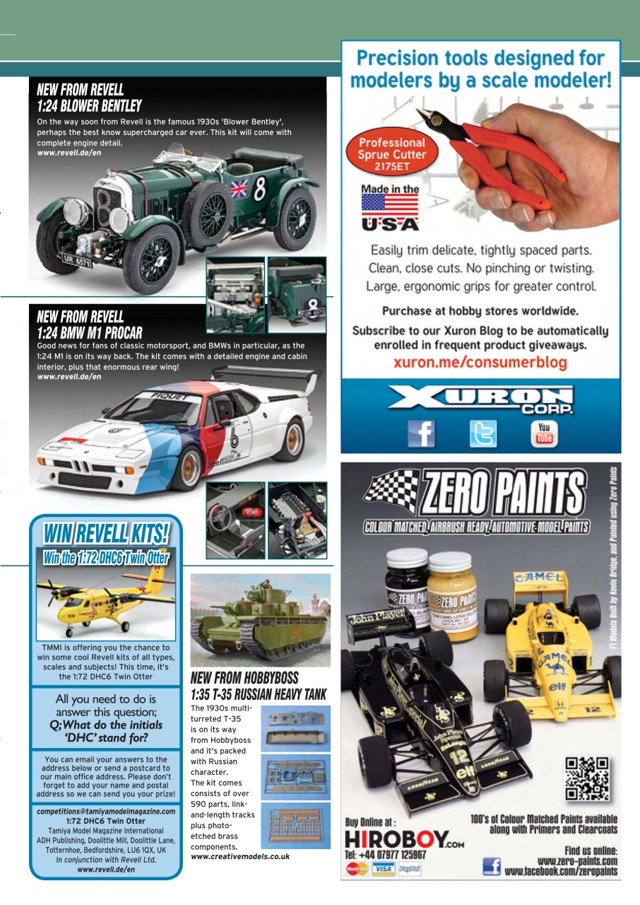 Tamiya Model Magazine Preview Pages