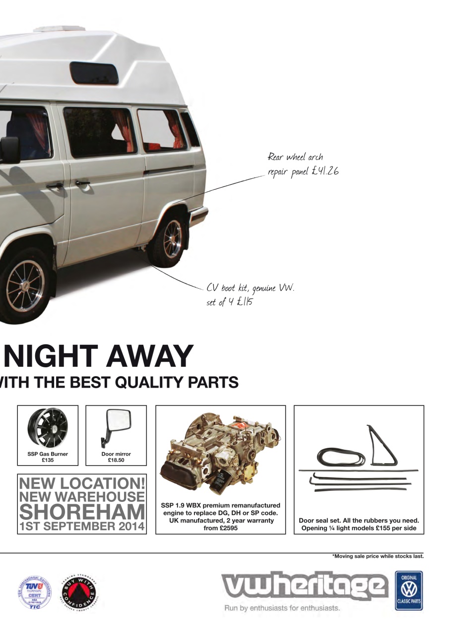 VW Camper Preview Pages