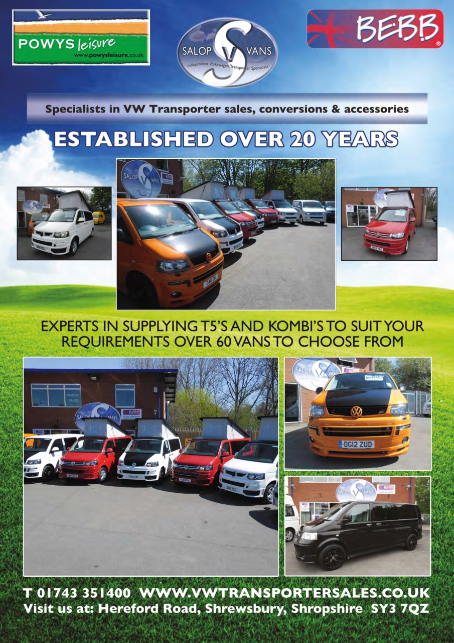 VW Camper Preview Pages