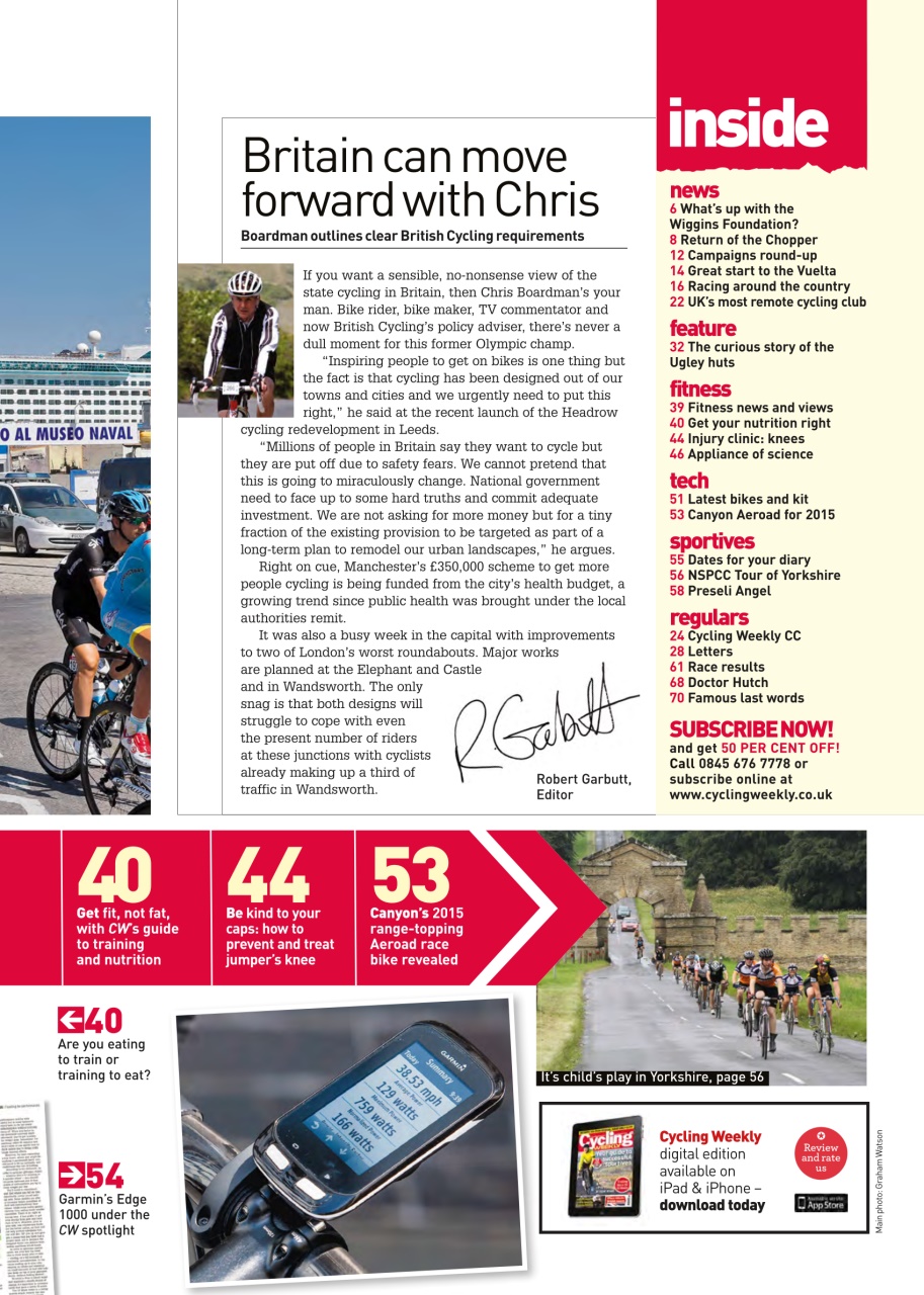 Cycling Weekly Preview Pages