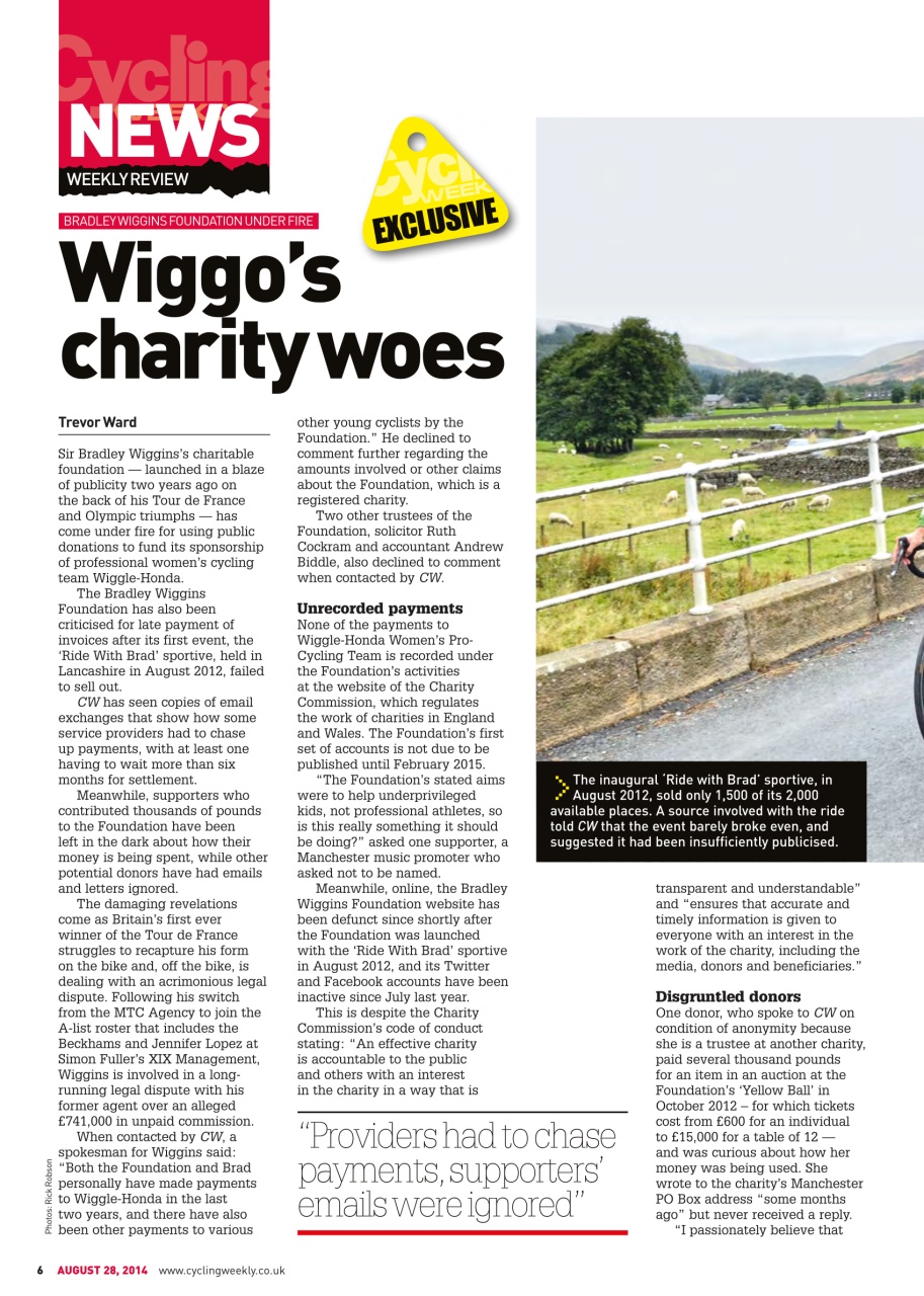 Cycling Weekly Preview Pages