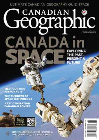 Canadian Geographic issue October 2014
