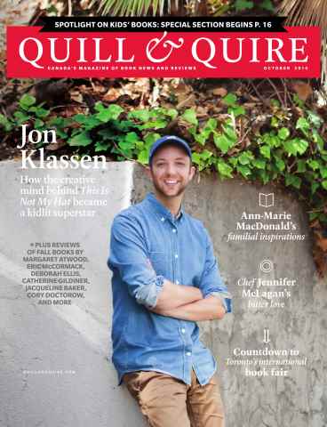 Quill & Quire issue OCTOBER 2014