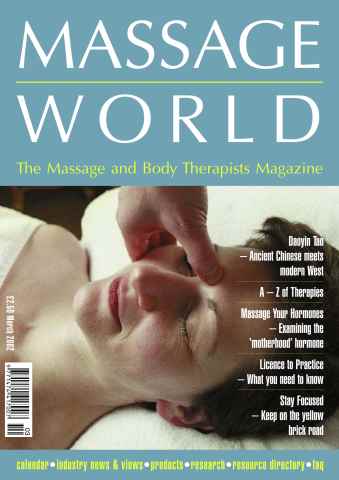 Massage World issue Massage World Mar 2002