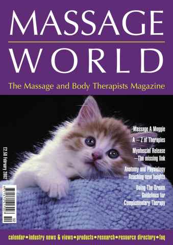 Massage World issue Massage World Feb 2002