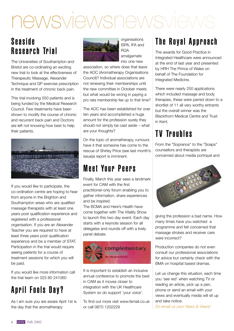 Massage World Preview Pages