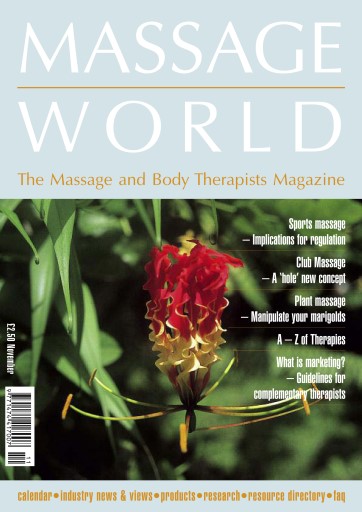 Massage World issue 