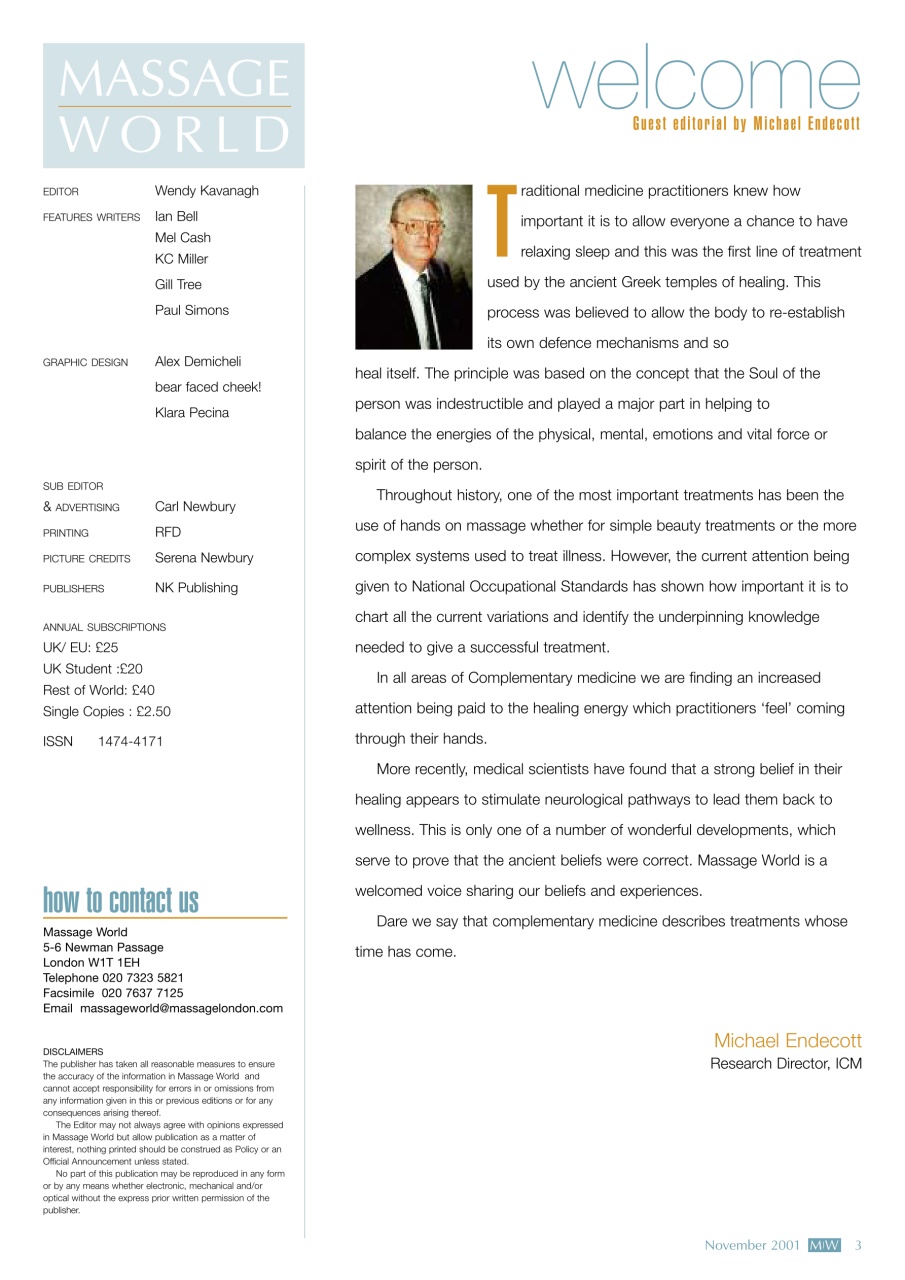 Massage World Preview Pages